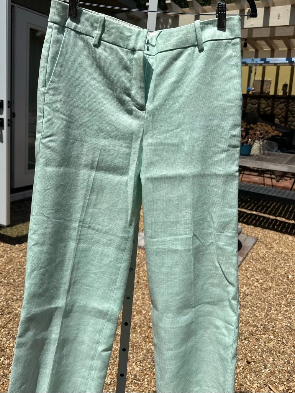 NWT J. Crew Mint Straight-Leg Trousers